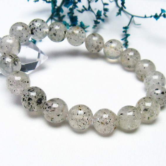 バイオタイトインクォーツブレスレット11mm[T663-1146]