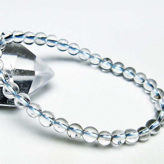 パワーストーン  ブルーファントムブレスレット 5mm [T664-602]