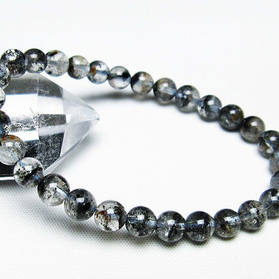 パワーストーン  ブルーファントムブレスレット 5mm [T664-702]