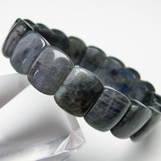 パワーストーン 天然石 ラブラドライトバングル[T666-1267]