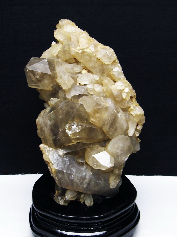 ライトニング水晶クラスター[T668-7769]