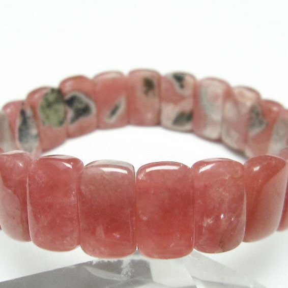 インカローズ(ロードクロサイト)バングル[T67-3313]