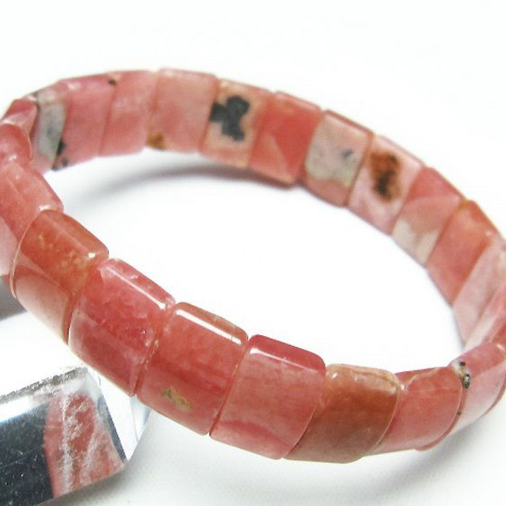 インカローズ(ロードクロサイト)バングル[T67-3589]