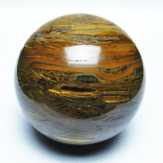 パワーストーン  アイアンタイガーアイ丸玉 78mm [T671-5775]