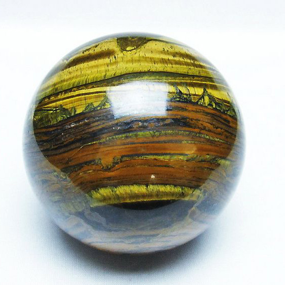 パワーストーン 天然石 アイアンタイガーアイ丸玉 85mm [T671-5942]