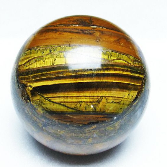 1.7Kgアイアンタイガーアイ丸玉 105mm [T671-5995]