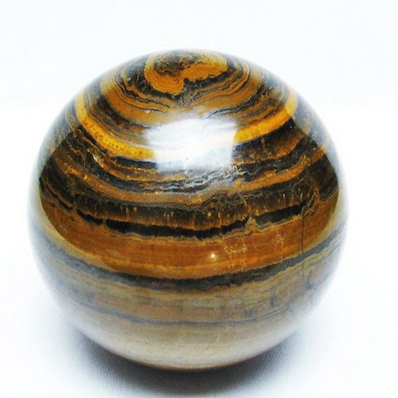 1.4Kgアイアンタイガーアイ丸玉 95mm [T671-6008]