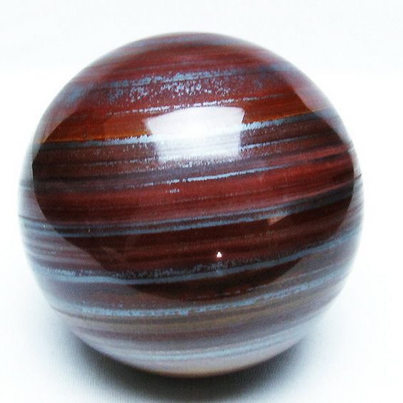 1.5Kgアイアンタイガーアイ丸玉 96mm [T671-6076]