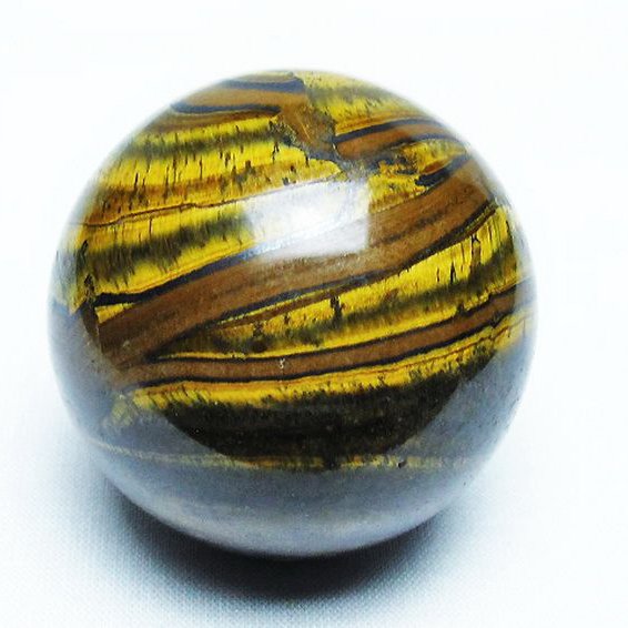 アイアンタイガーアイ丸玉 49mm [t671-6092]