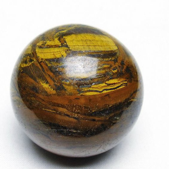 アイアンタイガーアイ丸玉 53mm [t671-6147]