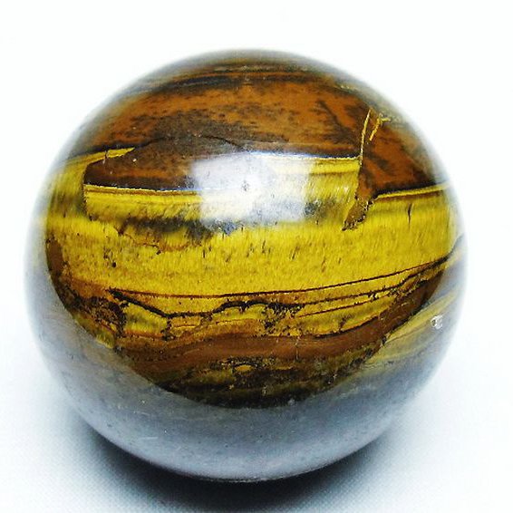 アイアンタイガーアイ丸玉 54mm [T671-6238]