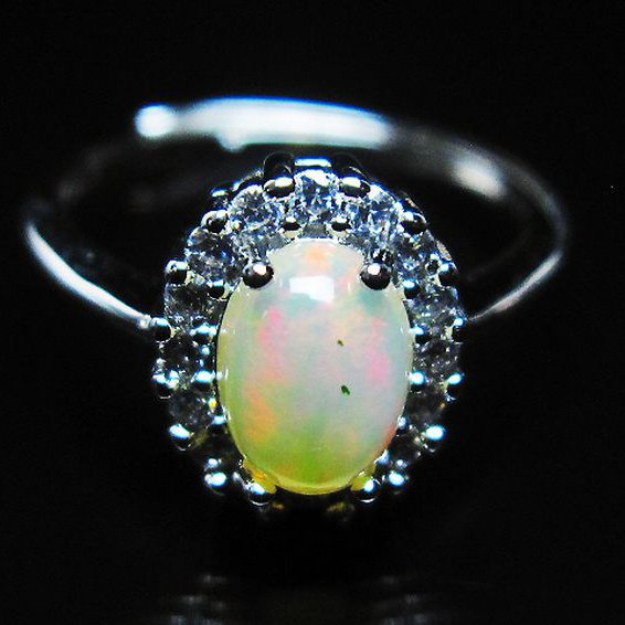 プレシャスオパール指輪(10号)[T674-2918]