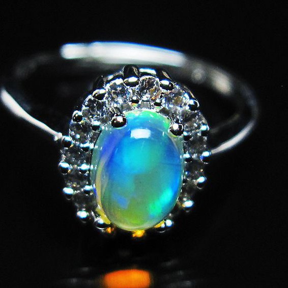 プレシャスオパール指輪(11号)[T674-2927]