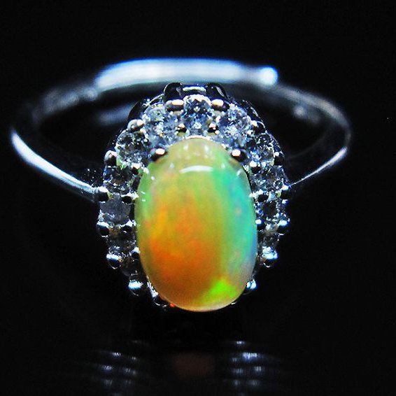 プレシャスオパール指輪(10号)[T674-2959]