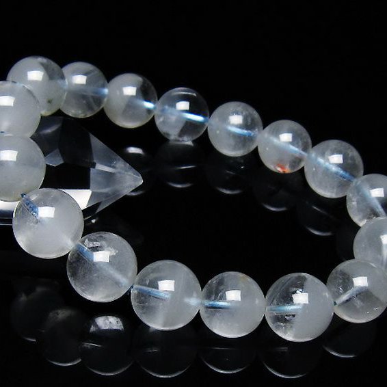 ガーデン水晶ファントムブレスレット 13mm [T676-1864]