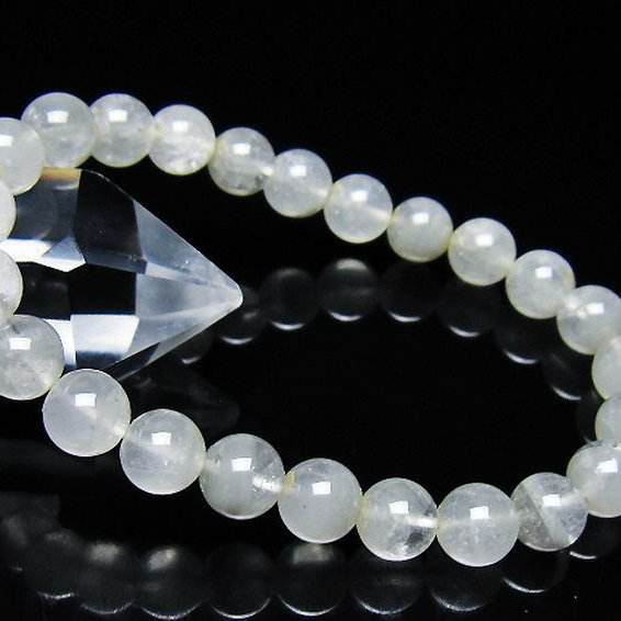 ガーデン水晶ファントムブレスレット 8mm [t676-2270]