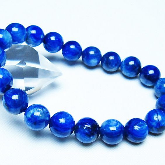 カイヤナイトブレスレット 10mm [t69-6753]