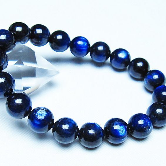 カイヤナイトブレスレット 11mm [t69-6783]