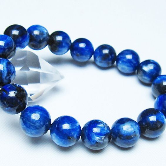 カイヤナイトブレスレット 12mm [t69-6949]