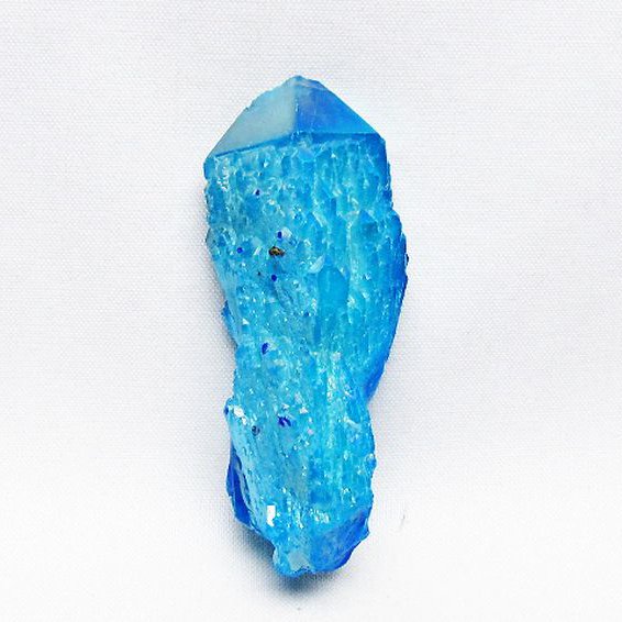 オーラ水晶 オーラクリスタル カテドラルライブラリー 原石 (アクア)[T693-4948]