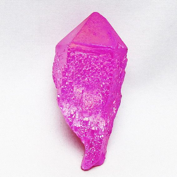 オーラ水晶 オーラクリスタル カテドラルライブラリー 原石 (ローズ)[T693-5040]