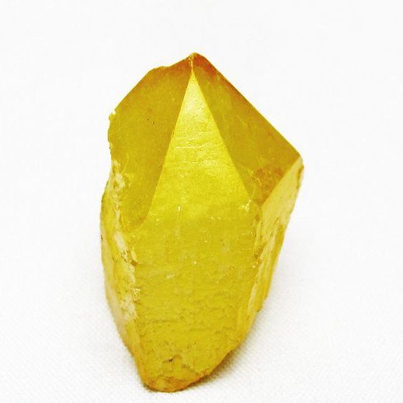 オーラ水晶 オーラクリスタル カテドラルライブラリー 原石 (イエロー)[T693-5203]