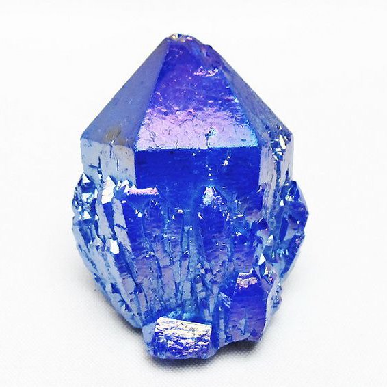 オーラ水晶 オーラクリスタル カテドラルライブラリー 原石 (ブルー)[T693-5358]