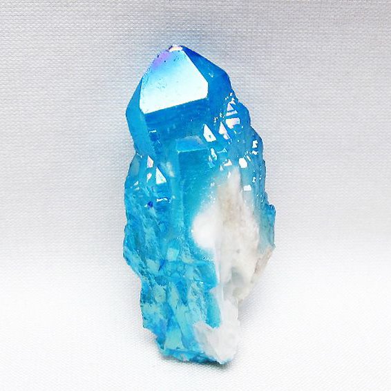 オーラ水晶 オーラクリスタル カテドラルライブラリー 原石 (アクア) [t693-5750]
