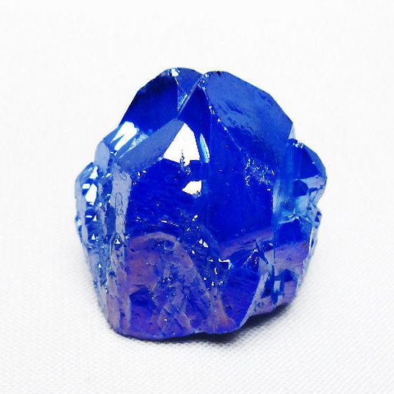 オーラ水晶 オーラクリスタル カテドラルライブラリー 原石 (ブルー) [t693-5828]