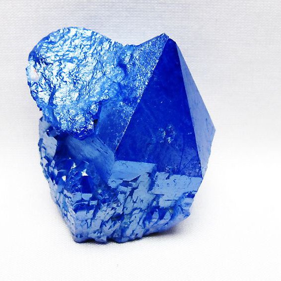 オーラ水晶 オーラクリスタル カテドラルライブラリー 原石 (ブルー) [t693-5845]