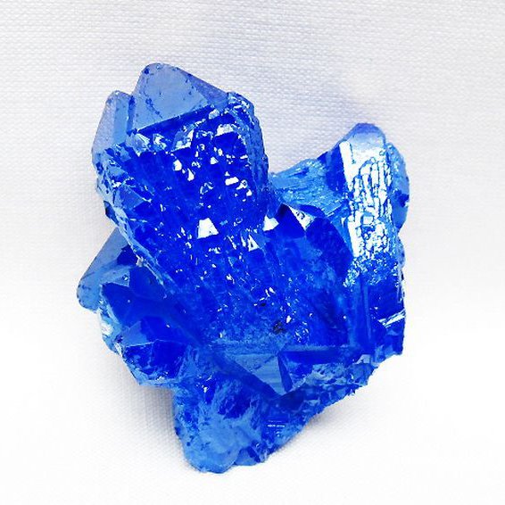 オーラ水晶 オーラクリスタル カテドラルライブラリー クラスター (ブルー) [t693-5859]