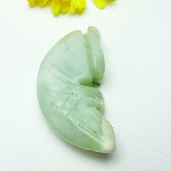 アゲート金魚置物[T698-879]