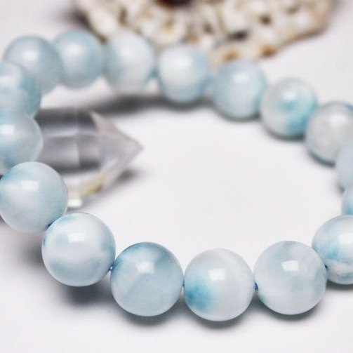 ラリマーブレスレット 12mm [T7-18001]