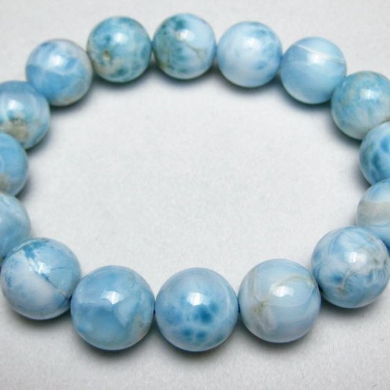 ラリマーブレスレット 13mm [T7-19978]