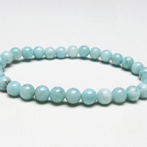 ラリマーブレスレット 6mm [T7-21645]