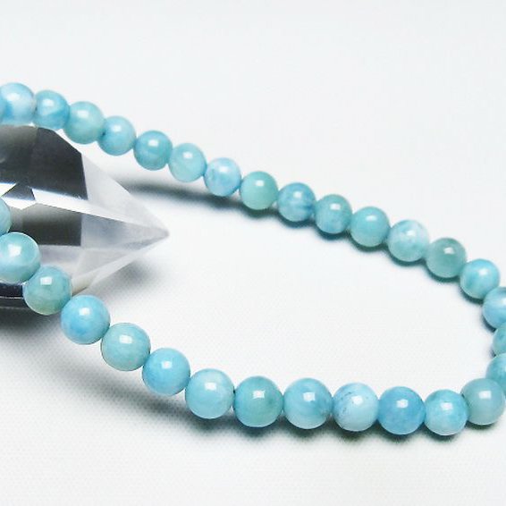 ラリマーブレスレット 6mm [T7-21993]