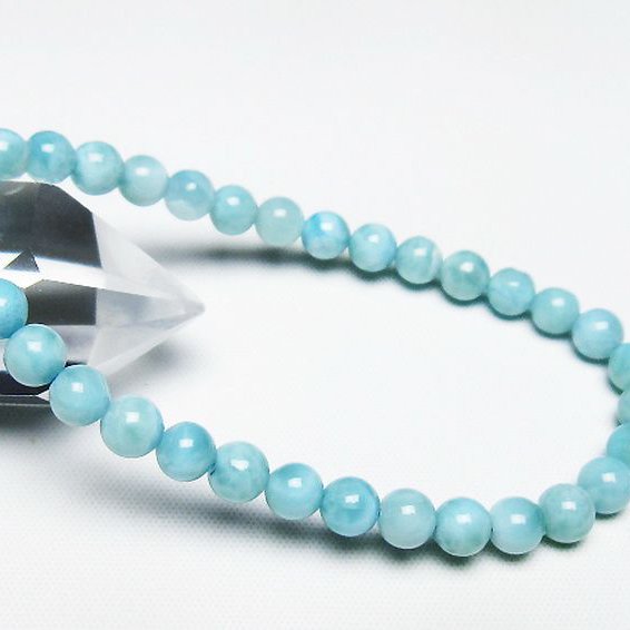 ラリマーブレスレット 6mm [T7-21999]