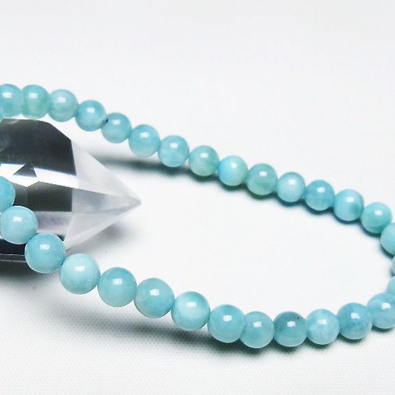 ラリマーブレスレット 6mm [T7-22007]