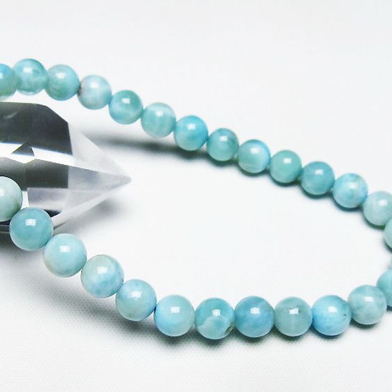 ラリマーブレスレット 6mm [T7-22011]