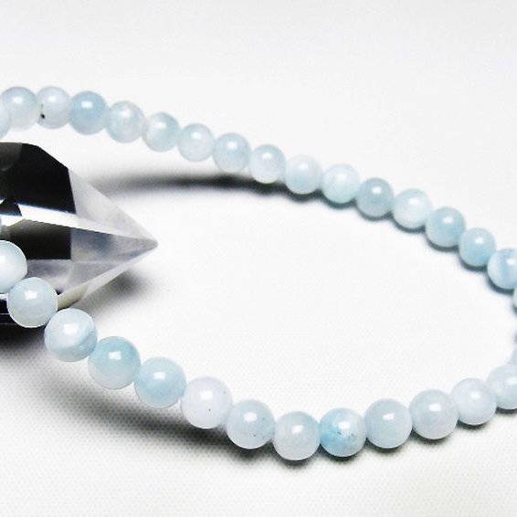 ラリマーブレスレット 5mm [T7-22157]