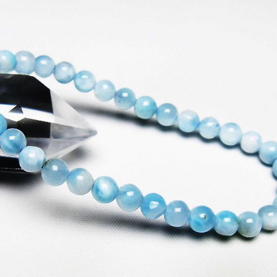 ラリマーブレスレット 6mm [T7-22249]