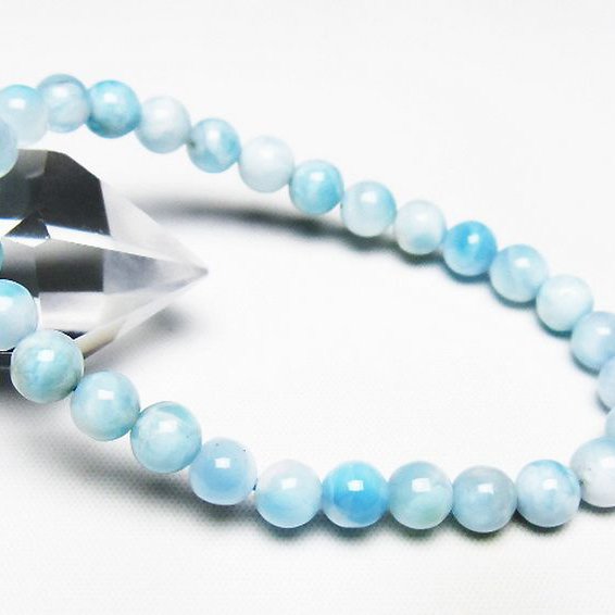 ラリマーブレスレット 7mm [T7-22267]