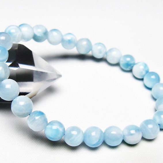 ラリマーブレスレット 7mm [T7-22280]