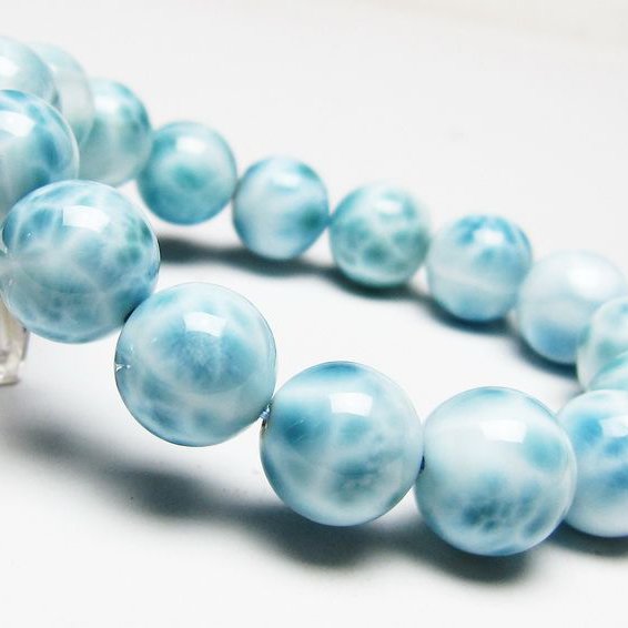 ラリマーブレスレット 13mm [T7-22305]