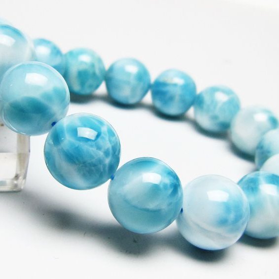 ラリマーブレスレット 14mm [T7-22323]