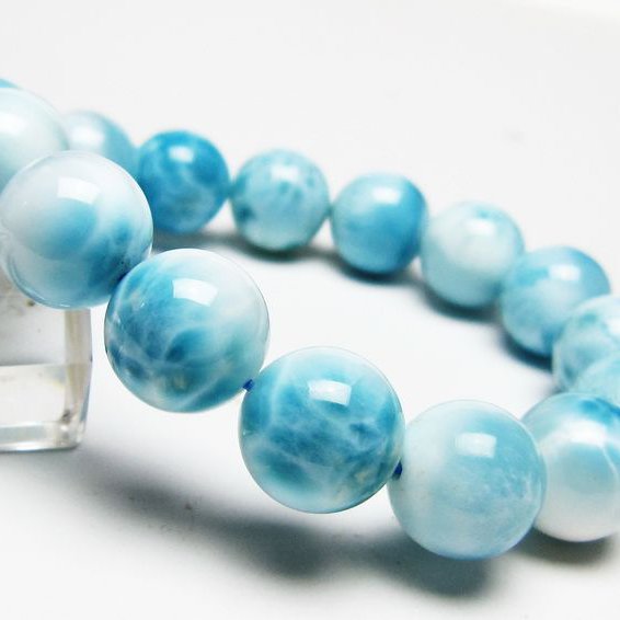 ラリマーブレスレット 14mm [T7-22358]