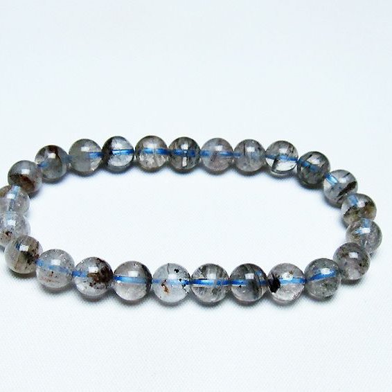 トルマリンルチルブレスレット 8mm [T702-6596]