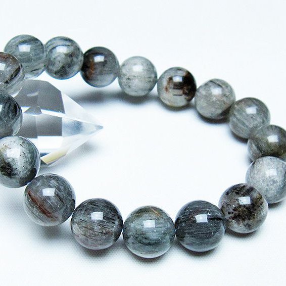 トルマリンルチルブレスレット 12mm [T702-6653]