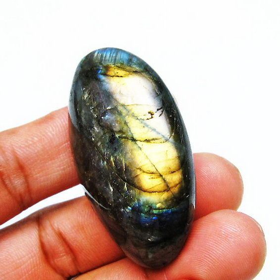 パワーストーン 天然石 ラブラドライト原石[T703-3929]