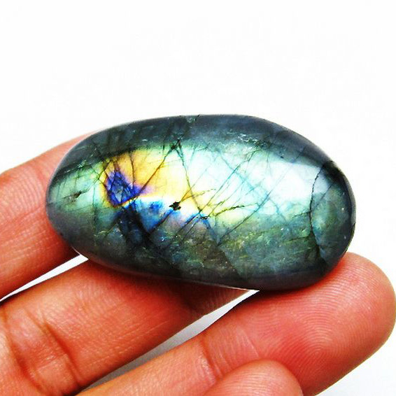 パワーストーン 天然石 ラブラドライト原石[T703-4081]